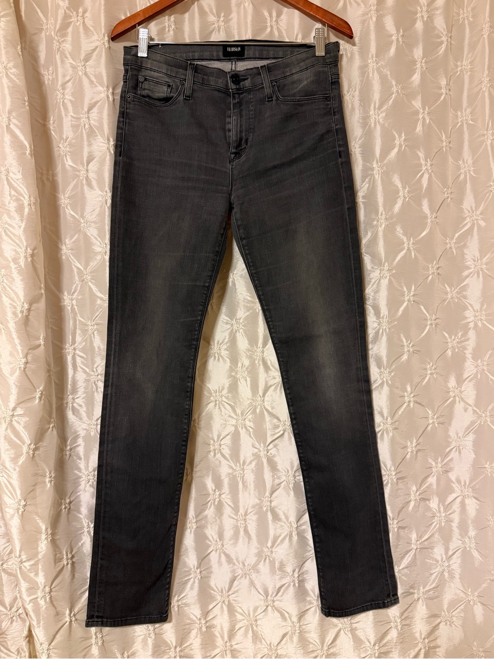 Hudson Jeans Women's Skinny Jeans in Washed Black